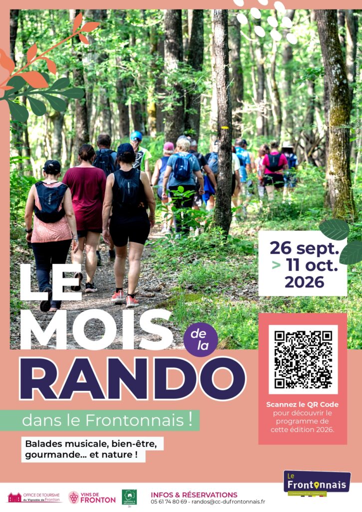 LE MOIS DE LA RANDO DANS LE FRONTONNAIS