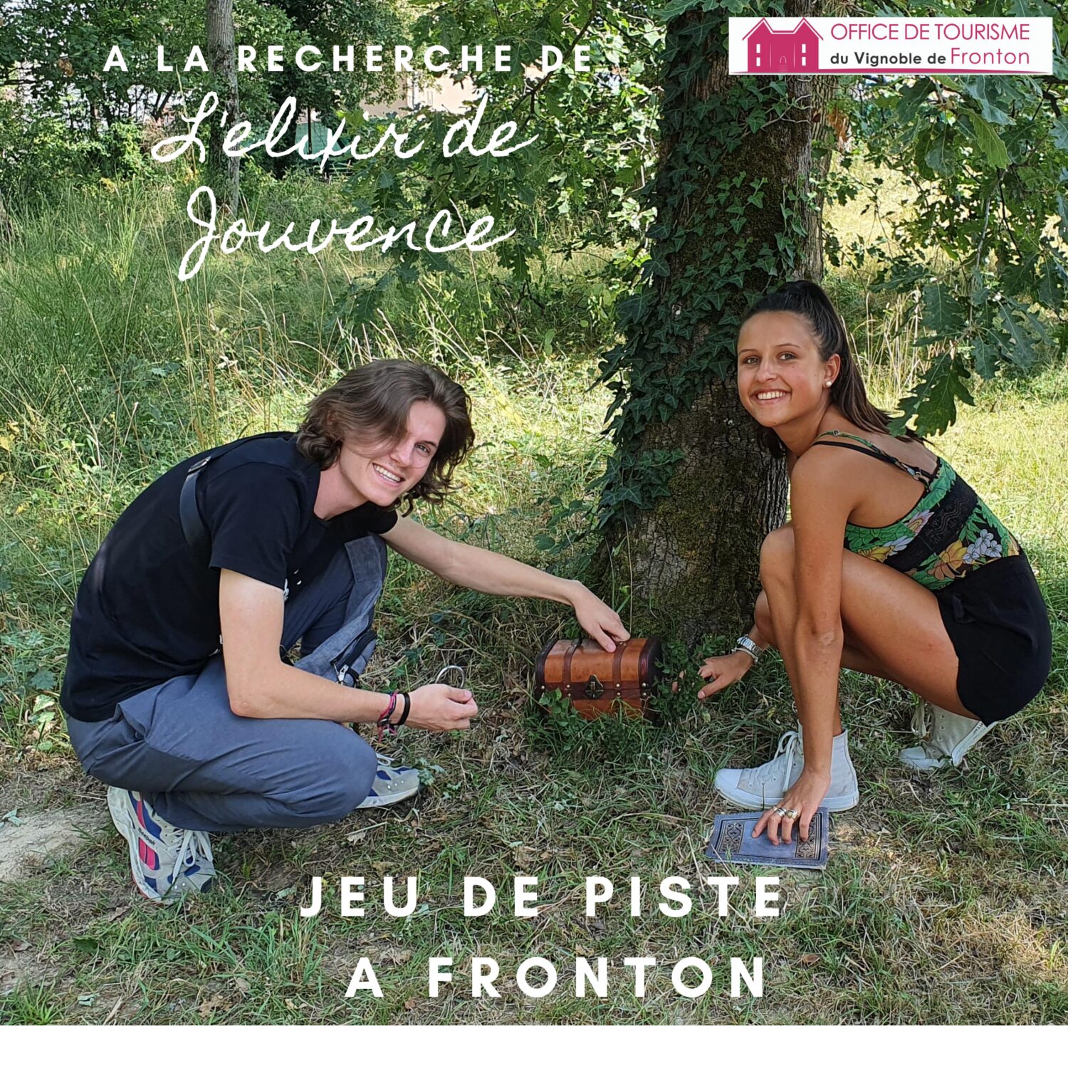 JEU DE PISTE A LA RECHERCHE DE L&rsquo;ELIXIR DE JOUVENCE