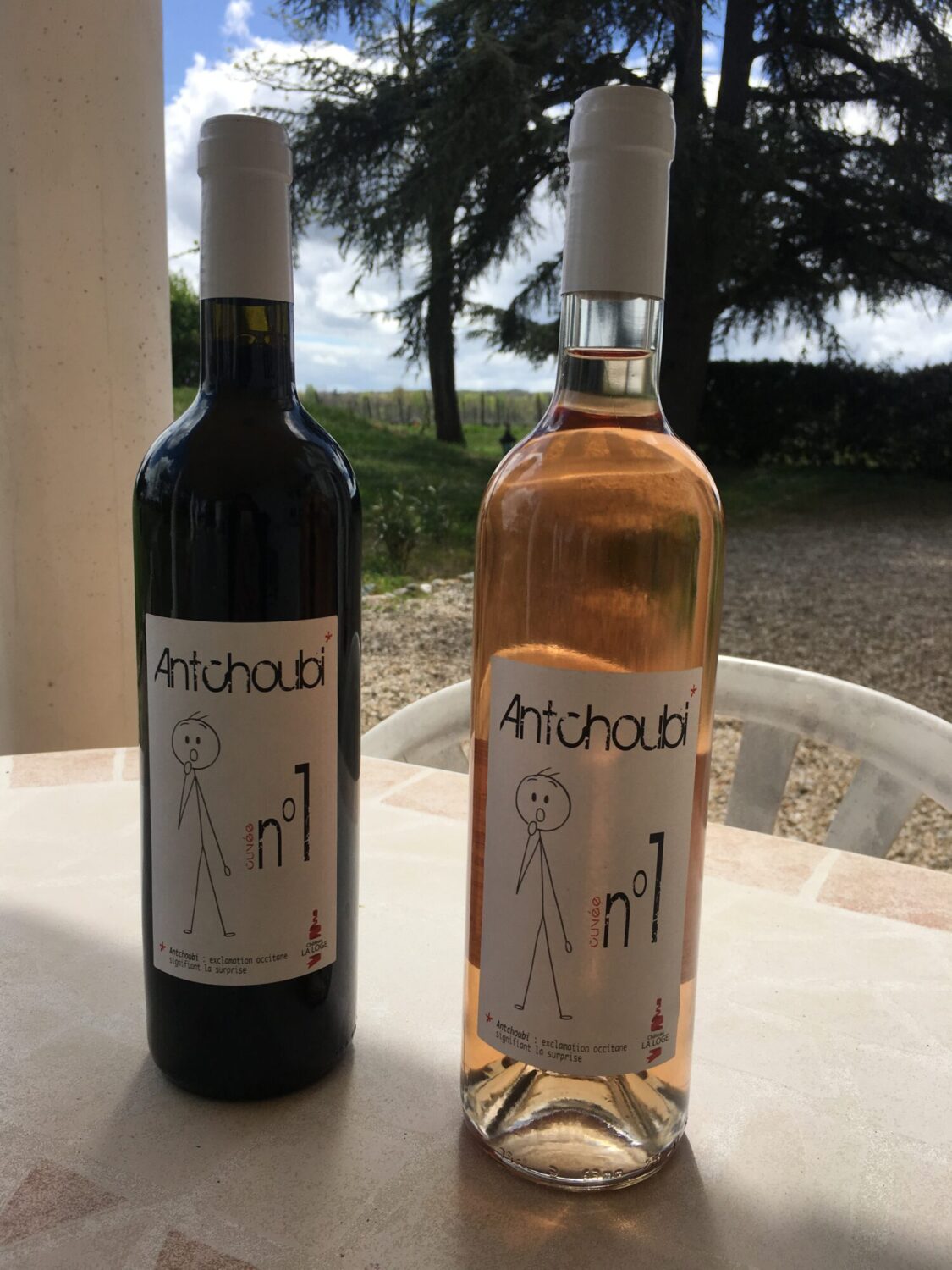 Départ de la route des vins