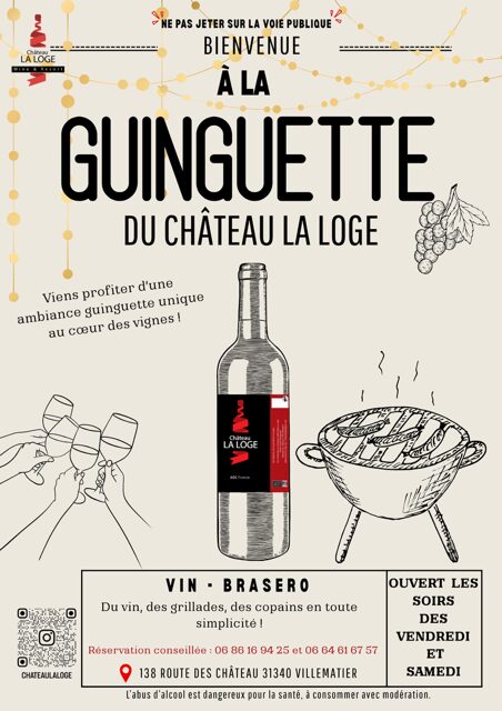 GUINGUETTE DU CHÂTEAU LA LOGE